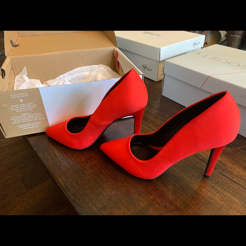 Red heels